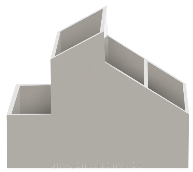 Spirella Skyline Grigio talpa Organizzatore da bagno
