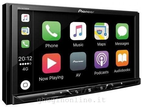 SPHDA230DAB Pioneer SPH-DA230DAB. Sistema audio: 3.0 canali, Bande del sintonizzatore: AM,FM. Dimensioni schermo: 17,8 cm (7
