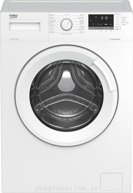 BEKO bianco WUX81232WI LAVATRICE CF 8KG 1200G C INV DISP