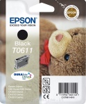 EPSON - Epson Teddybear Cartuccia Nero, Originale, Inchiostro a base di pigmento, Nero, Epson, - Stylus D68 Photo Edition, D88, D88+, DX3800, DX3850, DX3850+, DX4200, DX4250, DX4800, DX4850,..., 1 pezzo(i)