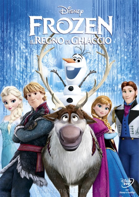 Walt Disney Pictures Frozen: Il regno di ghiaccio DVD Inglese, ITA