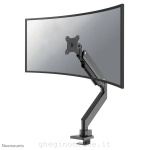 NewStar - Newstar Supporto da scrivania per monitor curvi, Morsa/Bullone di ancoraggio, 18 kg, 25,4 cm (10