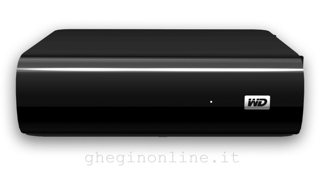 Western Digital 2TB My Book AV-TV disco rigido esterno 2000 GB Nero
