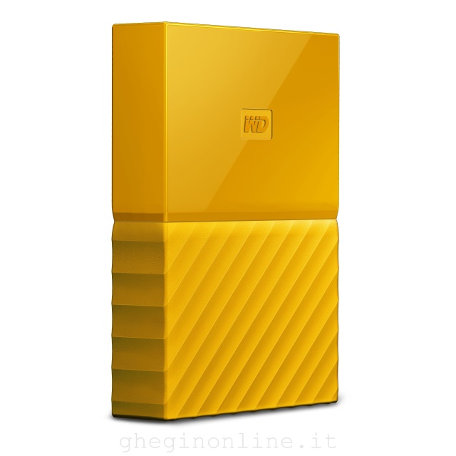 Western Digital My Passport disco rigido esterno 4000 GB Giallo