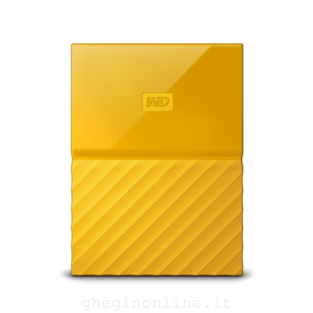 Western Digital My Passport disco rigido esterno 1000 GB Giallo