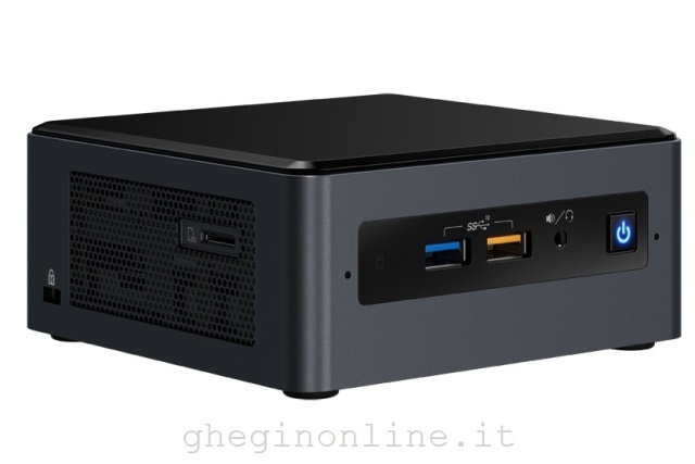Intel NUC BOXNUC8I5BEH2 barebone per PC/stazione di lavoro UCFF Nero BGA 1528 i5-8259U 2,3 GHz