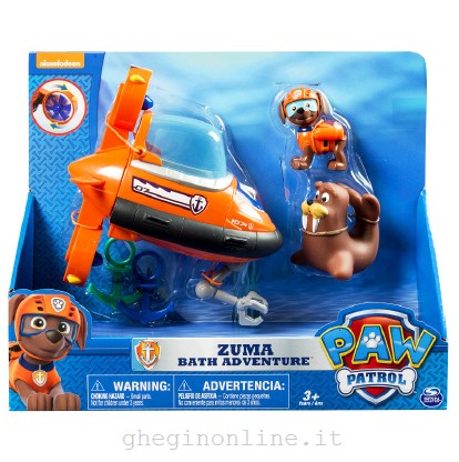 PAW Patrol Zuma Bath Adventure Giochi per il bagno Multicolore