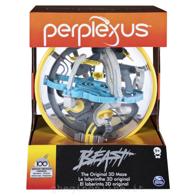 Spin Master Games Perplexus Beast labirinto tridimensionale con percorsi e 100 ostacoli; da 8 anni in su