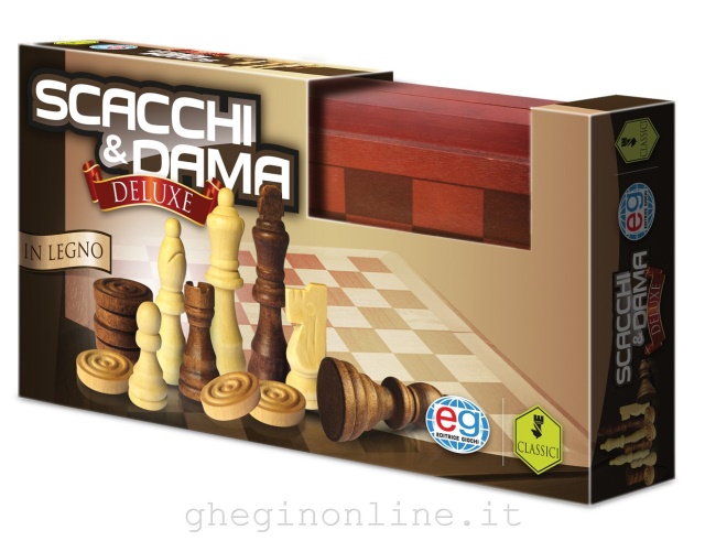 Editrice Giochi Dama & Scacchi in Legno deluxe