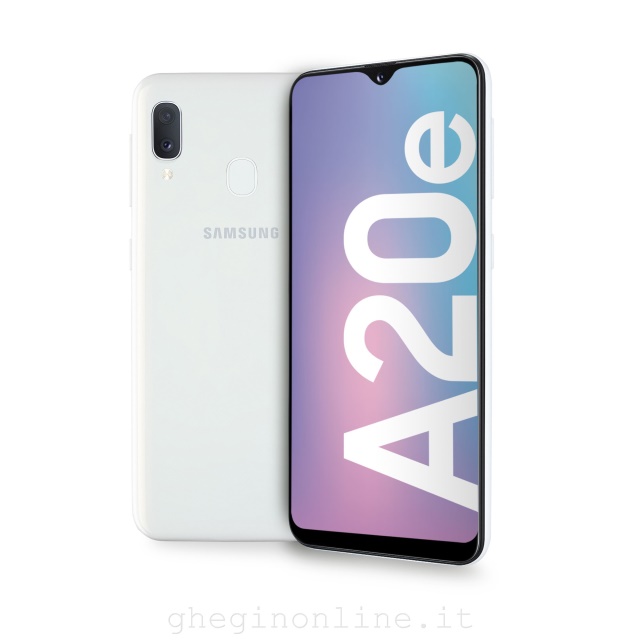 Samsung Galaxy A20e , White, 5.8, Wi-Fi 4 (802.11n)/LTE, 32GB