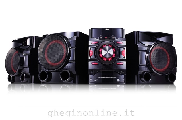 LG CM4560 set audio da casa 700 W Nero