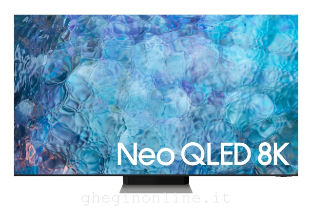QE65QN900ATXZT Samsung Series 9 TV Neo QLED 8K 65” QE65QN900A Smart TV Wi-Fi Stainless Steel 2021, 165,1 cm (65
