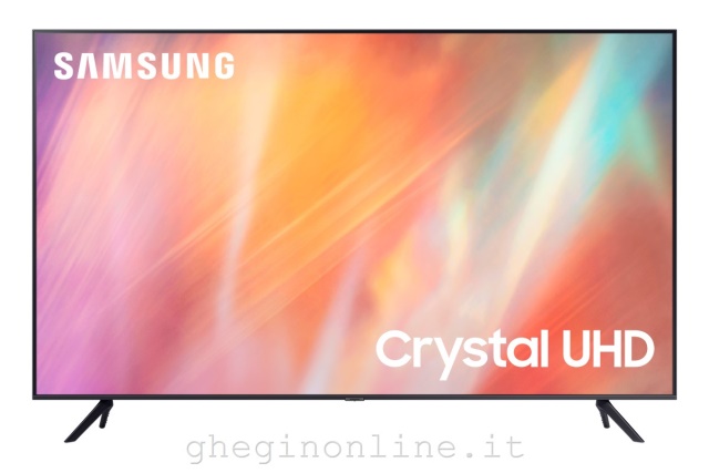 UE75AU7170UXZT Samsung TV Crystal UHD 4K 75” UE75AU7170 Smart TV Wi-Fi Titan Gray 2021, 190,5 cm (75