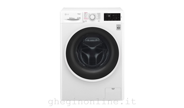 LG F4J6JY0W lavatrice Libera installazione Caricamento frontale 10 kg 1400 Giri/min Bianco