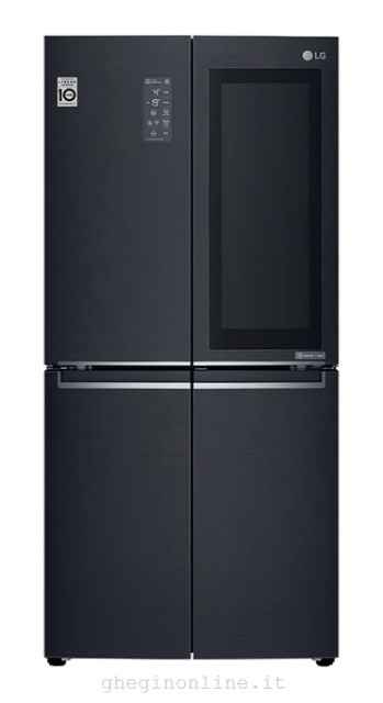 LG GMQ844MCKV frigorifero side-by-side Libera installazione 458 L F Nero