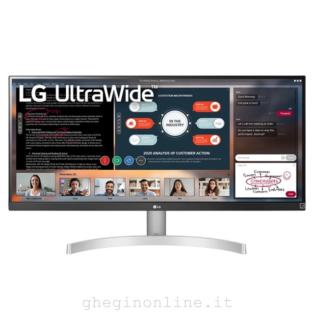 LG 29WN600-W Monitor PC 73,7 cm (29