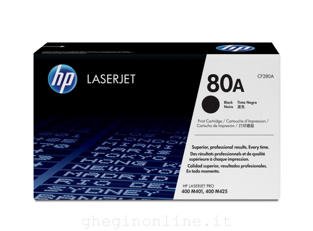 HP Cartuccia Toner originale nero LaserJet 80A