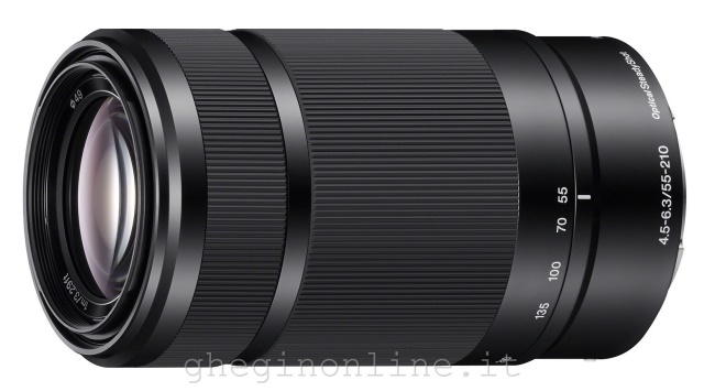 Sony SEL55210 Teleobiettivo con zoom 55-210 mm F4.5-6.3, APS-C, Innesto E, Nero