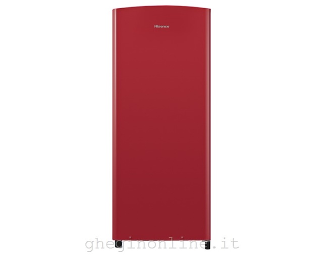 Hisense RR220D4ARF frigorifero Libera installazione Rosso