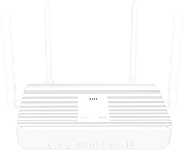 Xiaomi Mi Router AX1800 router wireless Gigabit Ethernet Dual-band (2.4 GHz/5 GHz) 5G Bianco