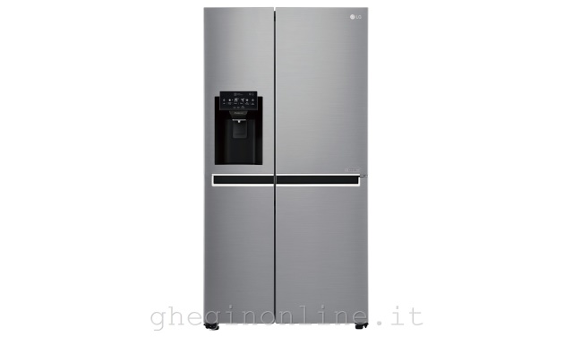 LG GSL761PZUZ frigorifero side-by-side Libera installazione 601 L F Acciaio inossidabile