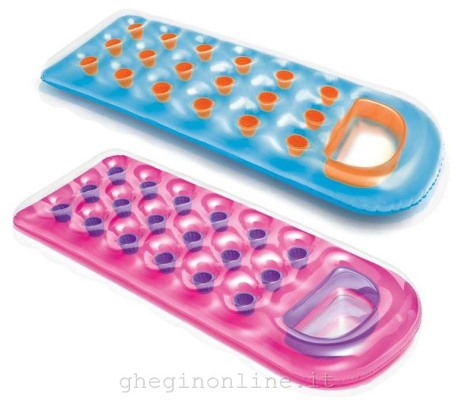 Intex Materassino 18 Buchi Con Oblo' Cm 188X71