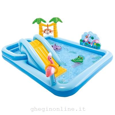 Intex 57161, 550 L, Rettangolare, 3 anno/i, Vinile, Multicolore