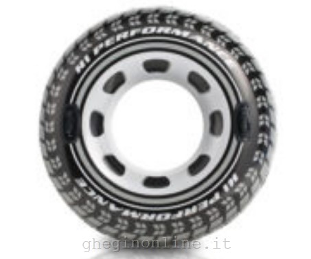 Intex 56268 galleggiante da piscina e da spiaggia Nero, Grigio