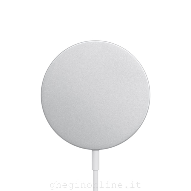Caricabatterie Apple MHXH3ZM A MAGSAFE White e Silver