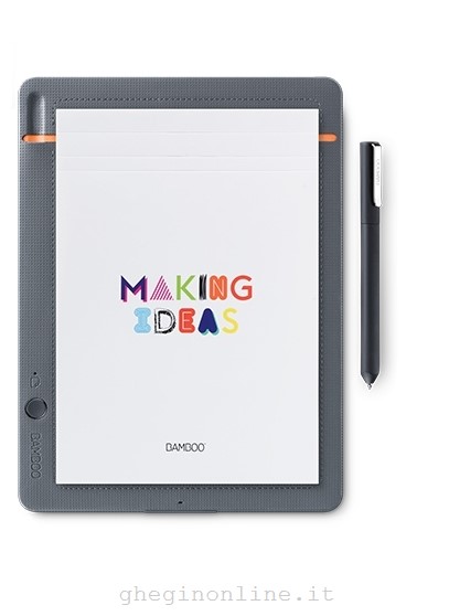 Wacom Bamboo CDS-610S tavoletta grafica Grigio, Arancione