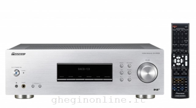 Pioneer SX-20DAB 200 W Argento