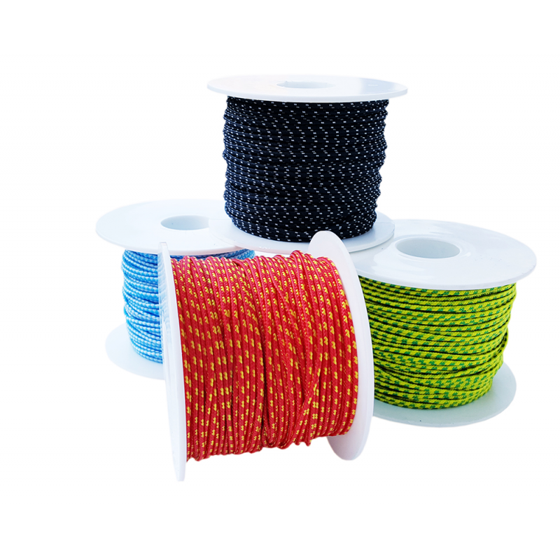 TRECCIA DYNEMA NERA Ø MM.3X17MT