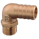 GUIDI RUBINETTERIA - PORTAGOMMA CURVO DA 3/4X25