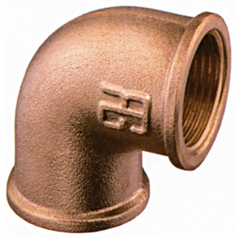CURVA F-F IN BRONZO DA 3/4