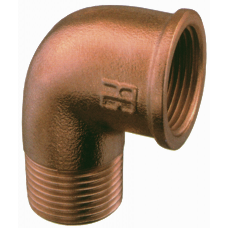 CURVA M-F IN BRONZO DA 1'