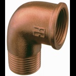 GUIDI RUBINETTERIA - CURVA M-F IN BRONZO DA 2'