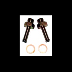 FORNITURE NAUTICHE ITALIANE - KIT 2 PORTAG.MM.14X1,5 C/RONDELLA