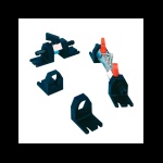 NUOVA RADE - COPPIA SUPPORTO FISSA VALVOLE