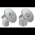 FORESTI E SUARDI - TAPPO OTTONE WATER INCLINATO ØMM.40