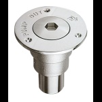 GUIDI RUBINETTERIA - TAPPO OTTONE ACQUE NERE Ø MM.38-50