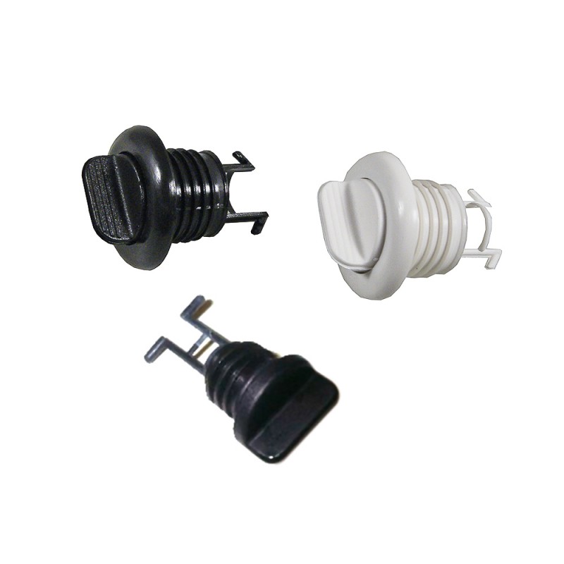 TAPPO NYLON NERO SCARICO ACQUA