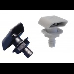 NUOVA RADE - SFIATO NYLON NERO Ø MM.16