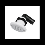 NUOVA RADE - SFIATO NYLON BIANCO OVALE CURVO