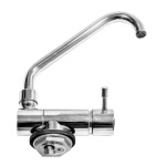 ELETTROGAS ARAVON - RUBINETTO MISCELATORE OTTONE