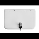 NUOVA RADE - SPORTELLO C/SERRATURA BIANCO