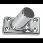 FORESTI E SUARDI - BASE OTTONE RETTANG. 60°Ø MM.22