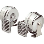 MARCO - TROMBA DOPPIA CROMATA 12V.