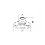 MARINE TOWN - PASSACAVO INOX 316 MM.32