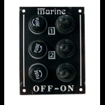 MARINE TOWN - PANNELLO ELETTRICO 3 INTERRUTTORI
