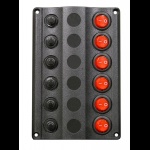 A.A.A. WORLD-WIDE ENTERPRISE LTD. - PANNELLO ELETTRICO 6 INTERRUTORI